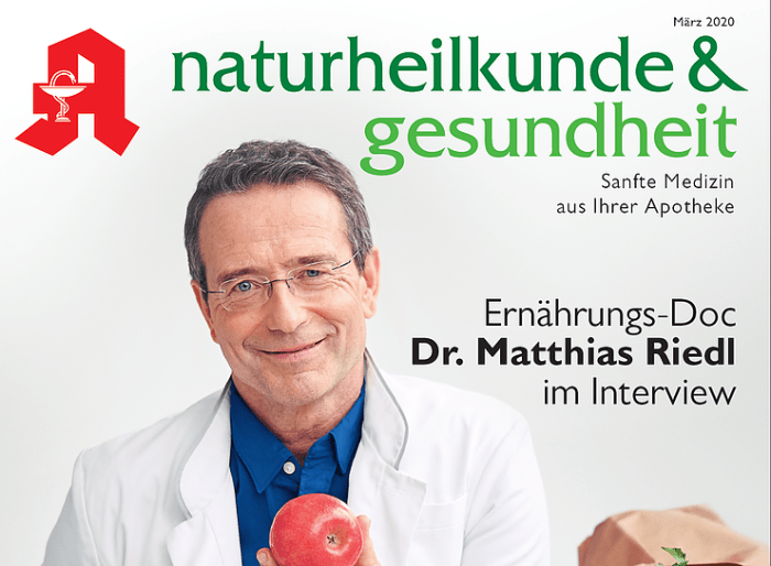 Dr matthias riedl - so geht gesunde ernährung