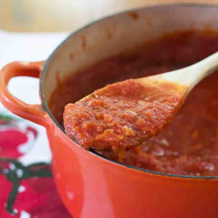 Spaghetti sauce recipe with canned tomato sauce