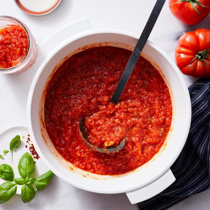 Spaghetti sauce recipe for canning with fresh tomatoes