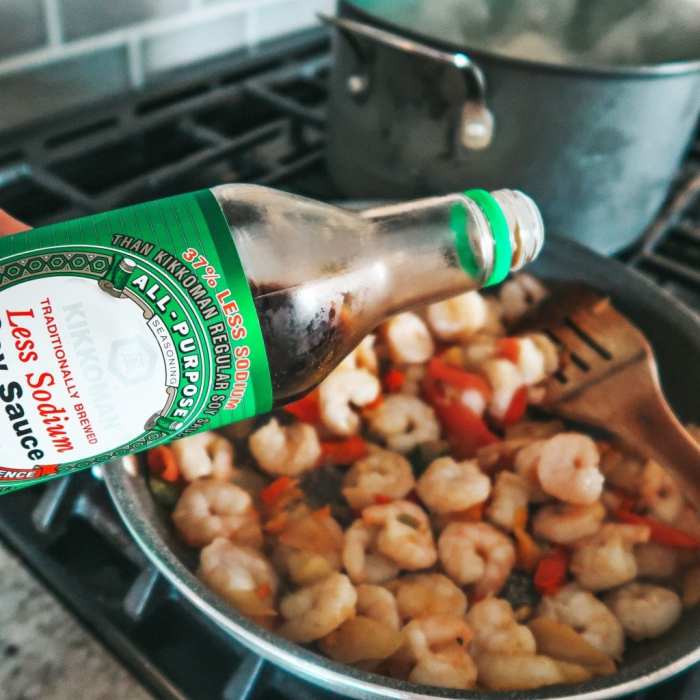 Shrimp and soy sauce recipe