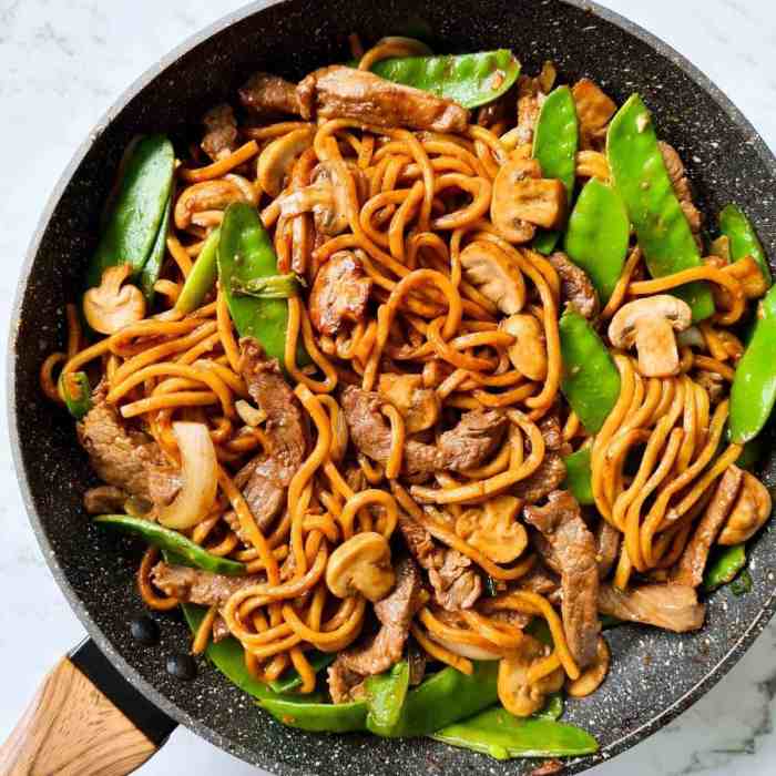 Stir fry noodles sauce recipe