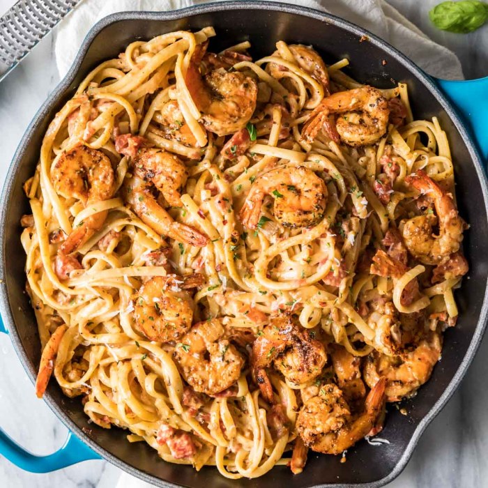 Shrimp pasta in red sauce recipes