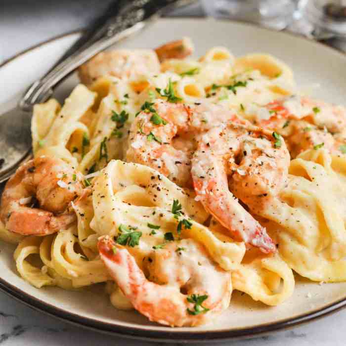 Shrimp and alfredo sauce recipes