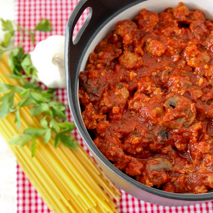 Spaghetti sauce recipe italian sausage