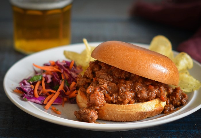 Sloppy joe recipe using chili sauce