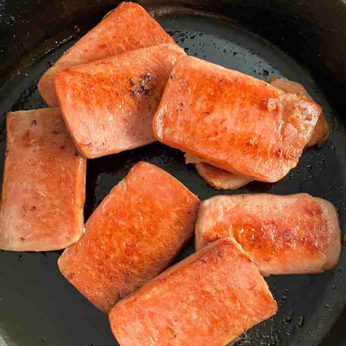 Spam recipes fried