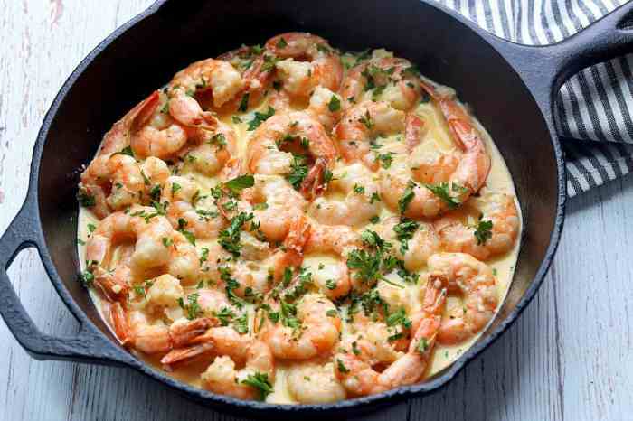 Shrimp cream sauce recipe