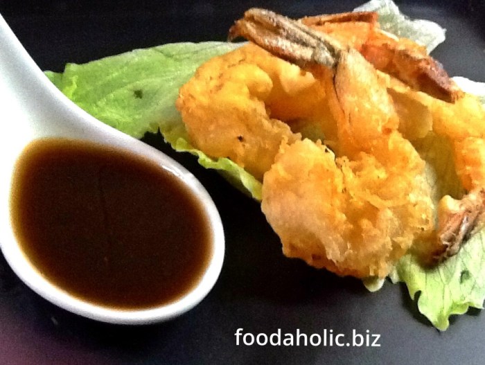 Shrimp tempura sauce recipe